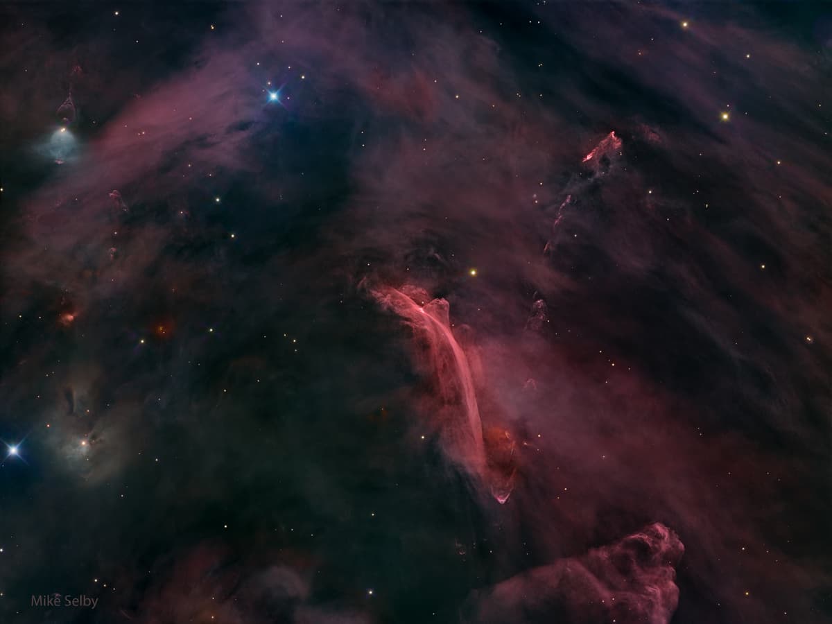 HH-222: The Waterfall Nebula