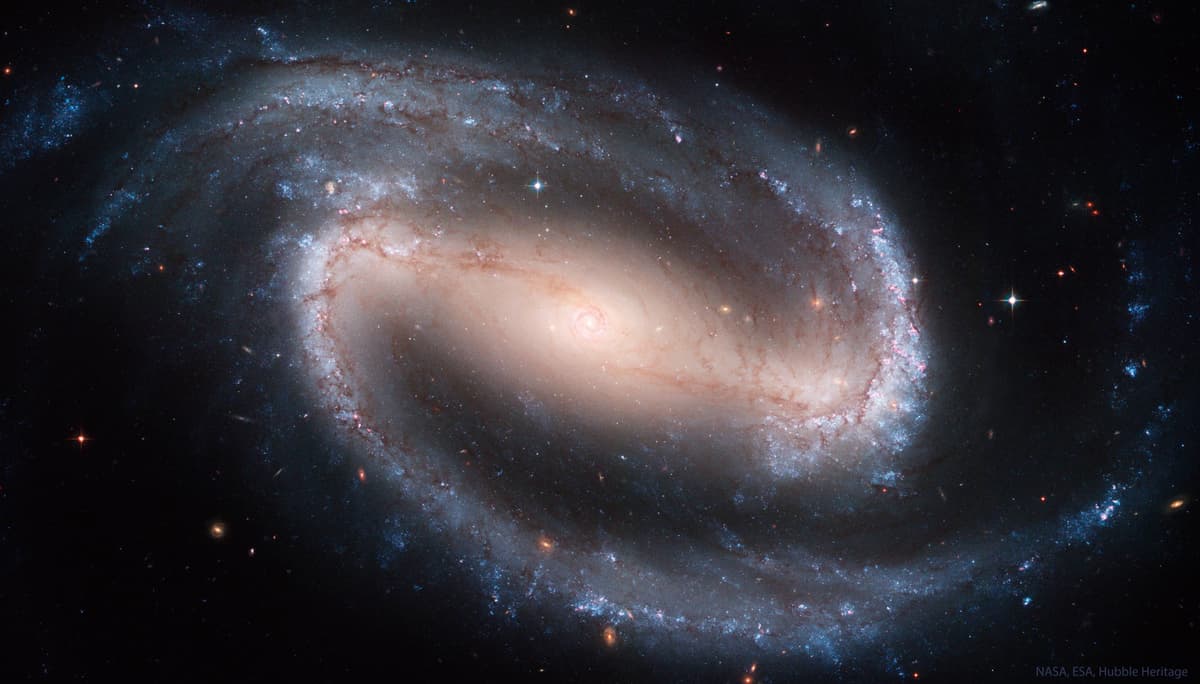 NGC 1300: Barred Spiral Galaxy