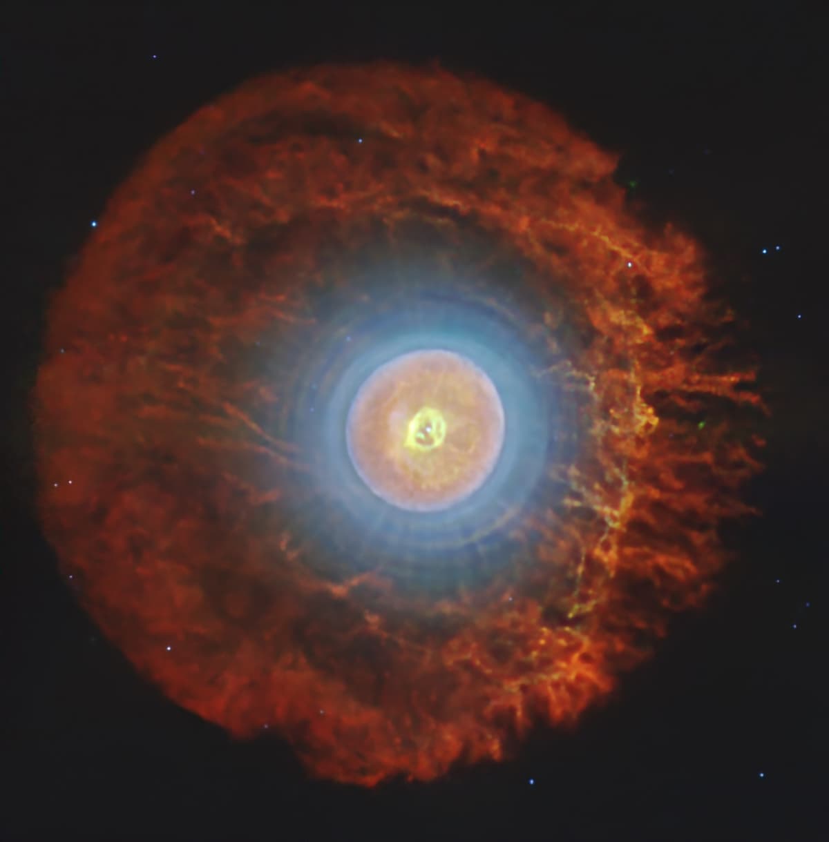 A Planetary Nebula with Cosmic Buckyballs