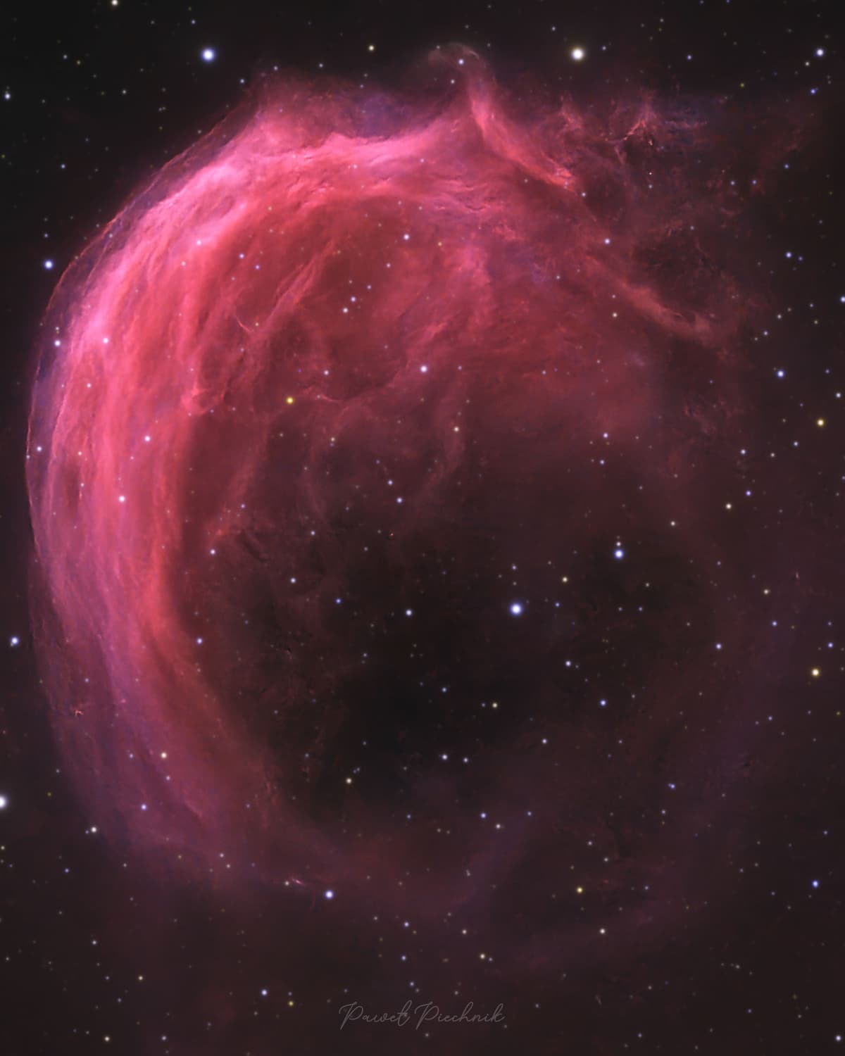 Sh2-188: The Shrimp Nebula