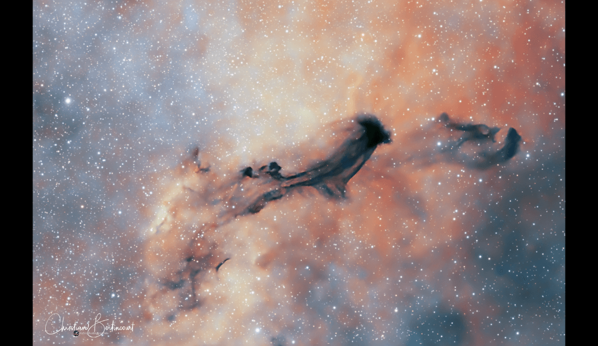B93: A Dark Interstellar Ghost